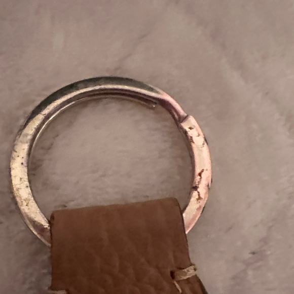 Dooney & Bourke Tan Leather Key Holder - Picture 3 of 3